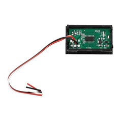 LED Digital DC Voltmeter with Convenient Wiring Reverse Connection Protection