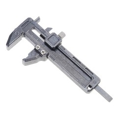 Portable Zinc Alloy Vernier Caliper for Accurate DIY Engineering Measurements