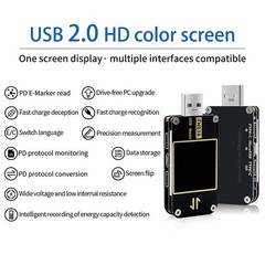 FNB38 USB Tester for USB Fast Charging PD3 with Multiple Interface Support