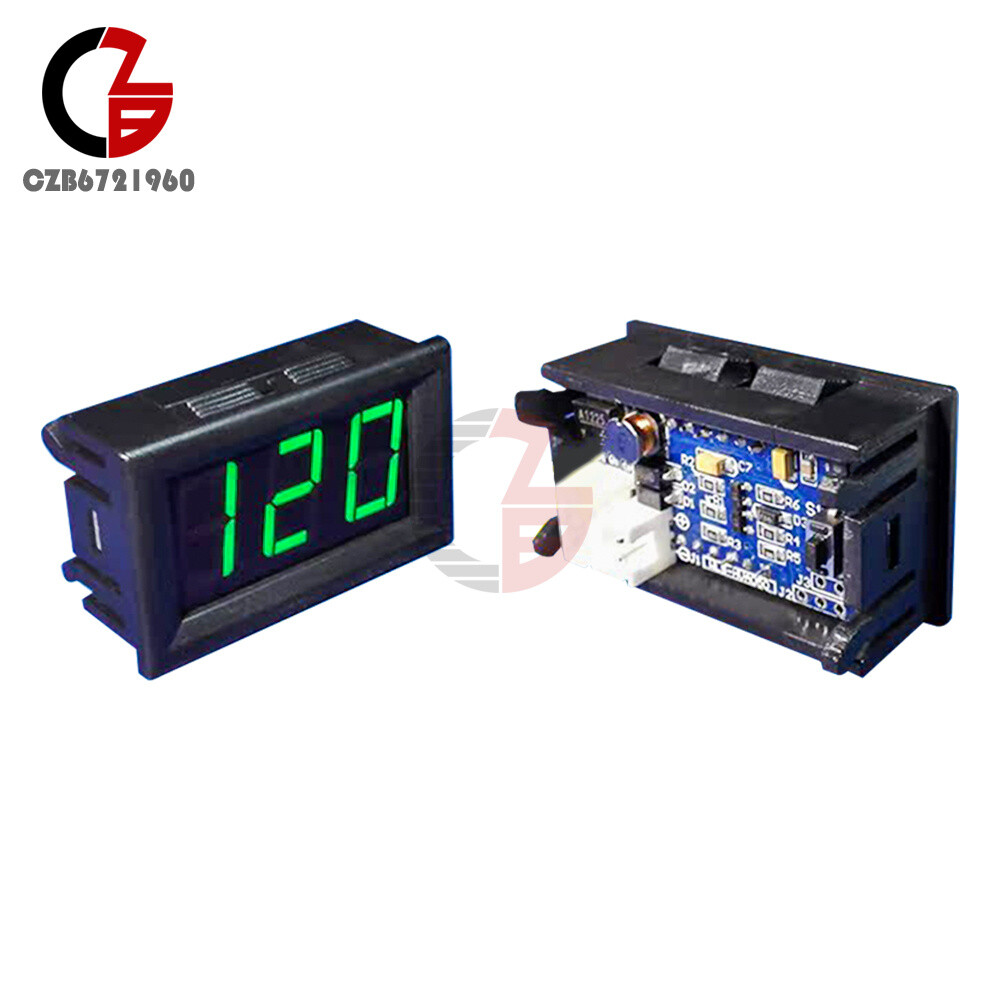 DC120V 50A 100A 200A 400A Digital Hall Voltage Current Meter Voltmeter Ammeter