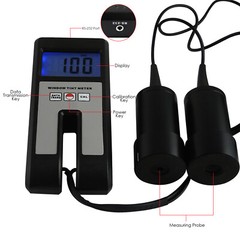 Window Tint Meter Visual Light Transmission 18mm Thickness Continuous Measuring