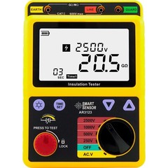 High Voltage Meter Insulation Resistance Megohmmeter 250V 500V 1000V 2500V AC/DC