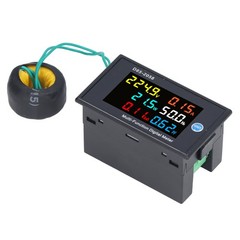 Power Monitor Single Phase LCD Digital Display Voltage Current Meter Tester SET