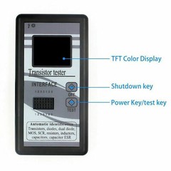 1.8” TFT LCD Transistor Tester Diode Triode Checker Capacitance Meter LCR ESR