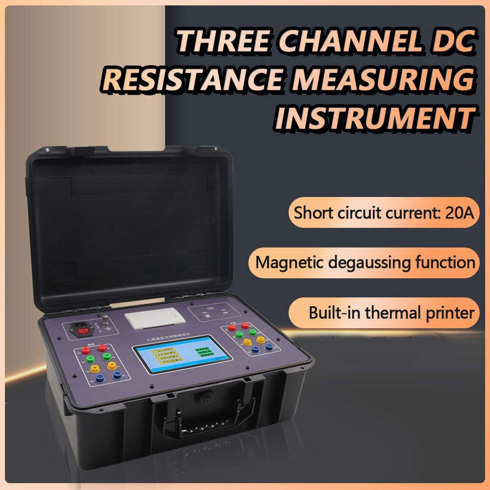 3CH DC Resistance Tester Measuring Instrument With 7-inch touch color screen