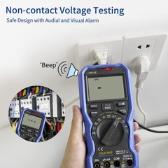 OWON OW18E Bluetooth Digital Multimeter, 20000 Counts True RMS Voltmeter, Aut…