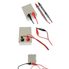 Continuity Tester Audible Visual Alarm Indicator Light Built-in 9V Battery