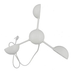 Clear Design Wind Vane for WH SP WS01 Weather Meter with Smooth Operation