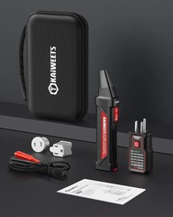 New KAIWEETS Circuit Breaker Finder Tool Kit, GFCI Outlet Tester with DualSided