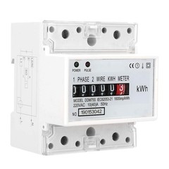 Digital Electric Meter Single Phase DIN Rail kWh Meter 4P LED 10-40A DDM75S