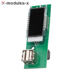 LCD Digital Battery Voltmeter Capacity Tester Module USB Battery Level Indicator