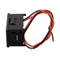 LED Digital Voltage Gauge for DC4 5V 30V Measurement Red Blue Green Display