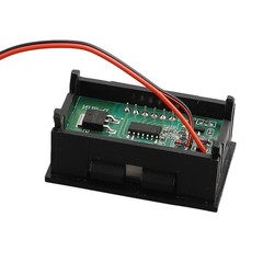 Reliable 0 56 inch LED Digital Voltmeter Measure DC Voltage with 2 Line Design