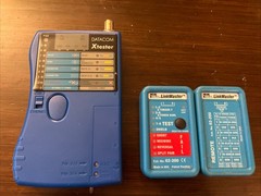 IDEAL LinkMaster Data Communications Cable Tester 62-200 Datacom Xtester Lot 🔥