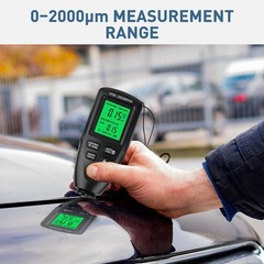 Car Paint Coating Thickness Gauge LCD Digital Auto Measure Tester Meter 0-2000μm