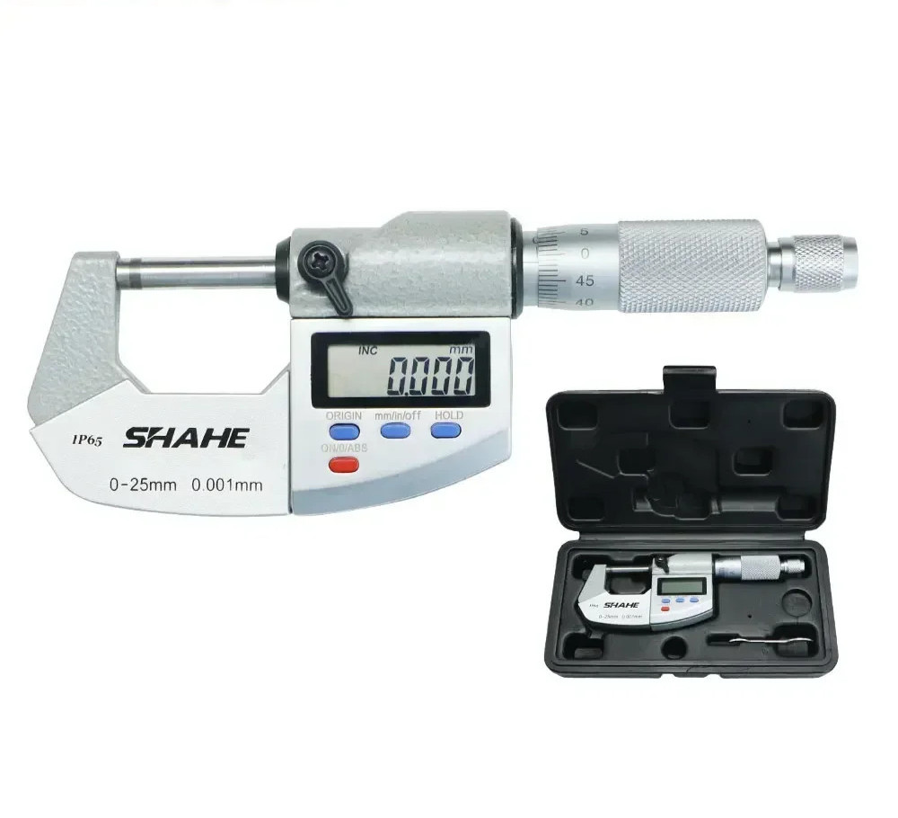 Digital Outside Micrometer 0.001mm 0-25mm Electronic Precision Gauge Tool