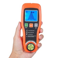 7-in-1 Handheld Detector for Studs Joists Metal Pipes Live Wires Timber