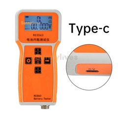RC3563 Internal Resistance Detector Volt 18650 Li-ion Car Battery Tester Type C