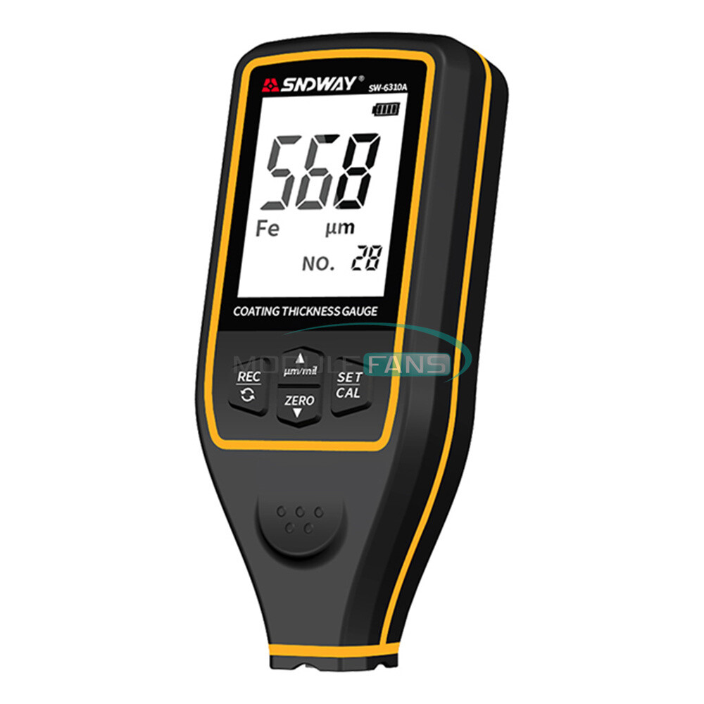 Digital Handheld Coating Paint Thickness Gauge Tester Meter SNDWAY SW-6310A/B