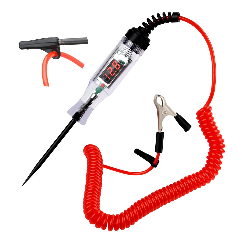 Test Light Automotive, 5-90V Digital Circuit Tester with Voltage Display, Bid…