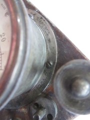 RARE Vintage HOYT VOLTAMMETER Volt Ammeter Meter #161 A12