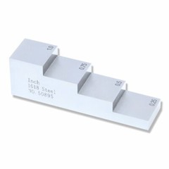 4 Step Calibration Block NDT Calibrator for Ultrasonic Thickness Gauge Meter