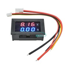 DC 100V 50A Digital Voltmeter Ammeter LED Amp Voltage Meter Gauge Display Pannel