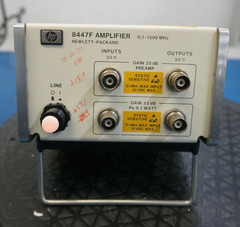 8447F HP, Preamp Power Amp 0.1-1300MHz