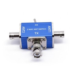 Two Way Manual Coaxial Antenna Switch 1 Input 2 Outputs for Radio Operators Use