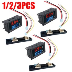 DC 100V 50A Digital LED Voltmeter Ammeter Volt Amp meter Gauge with 50A Shunt #