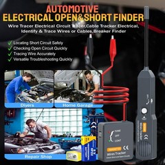 Circuit Tracer,Wire Tracer Electrical,Automotive Electrical Open&Short Black