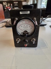 Simpson Teledata 8455 Line Loop Tester – Megohms Kilohms Meter Great Condition