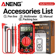 ANENG SZ308 Digital Multimeter Electrician Tester Current Meter Ohm