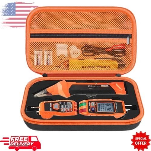 Klein Tools ET310 AC Circuit Breaker Finder with Integrated GFCI ONLY CASE Black