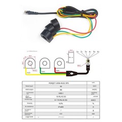 PZEM6L24 For RS485RTU Energy Voltage Module for Automation and IoT 380V 100A