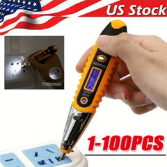 Voltage Electric Tester Volt Detector Test Pen AC DC Non-Contact Sensor 12-1000V