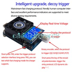 Constant Current Electronic Load QC3.0 AFC FCP Battery Testser Capacity meter A