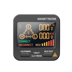 1Pc US Plug AC11 Socket Tester Digital Display Voltage Checker Detector Home