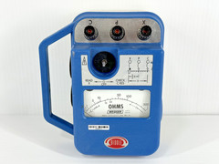 Biddle Megger 250260 Earth Ground Resistance Tester Meter Powers On