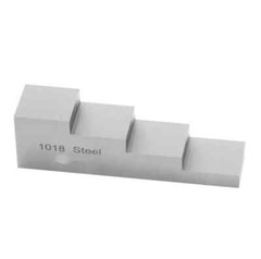 Ultrasonic Thickness Calibration Block 4 Step Test Block 0.25″-1.0″ 1018 Steel