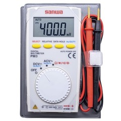 SANWA Pocket Size Digital Multimeter PM3 PM-3 New Japan