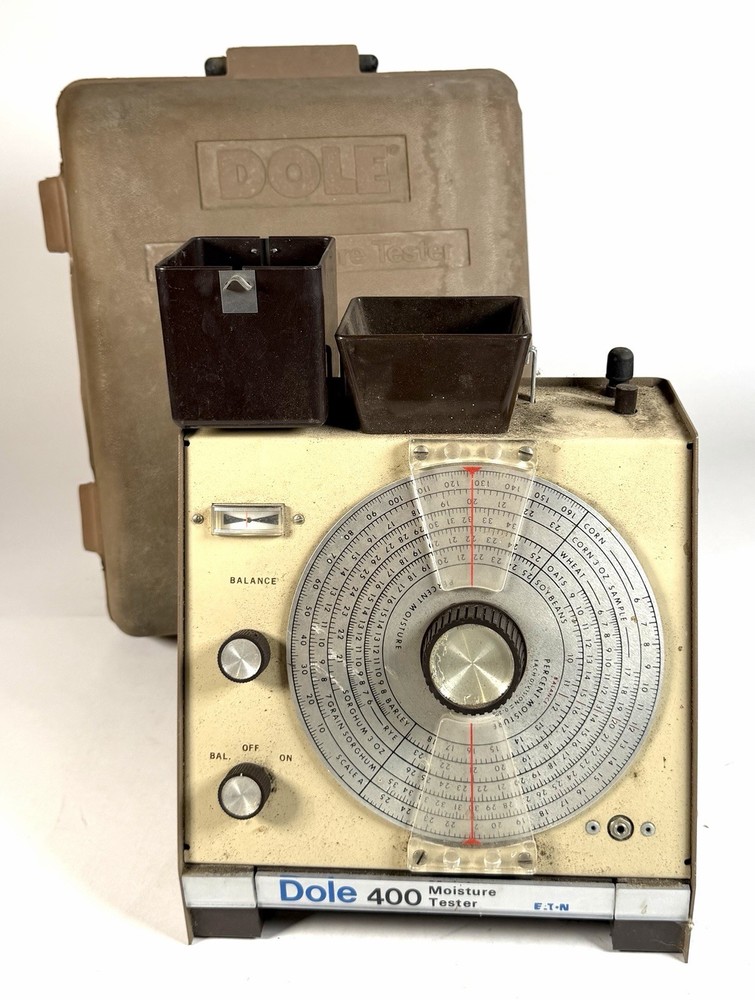 Vintage Dole Model 400 Grain Moisture Tester W Case