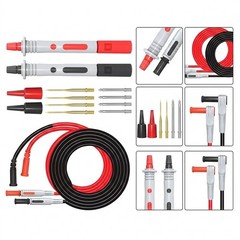 Electrical Measurement Probes with Gold Plated Tips and 1m PVC Cable Length