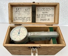 Tensitron Grams Tension Meter In Original Wooden Case Works