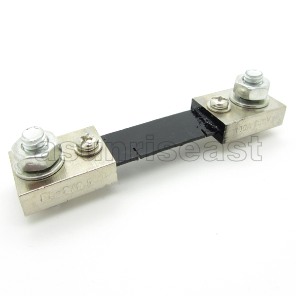 DC Current AMP Shunt Resistor 100A 75mV FL-2 for Digital Ammeter Analog Meter