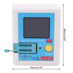 Color TFT Transistor Tester Multimeter for Diodes and Thyristors Detection