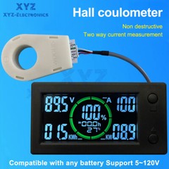 50A/100A/200A/400A Bluetooth Voltage Current Power Energy Meter Coulomb Counter