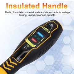 1-Compact Voltage Tester Pen With LED Indicators For DIY Work VFGN