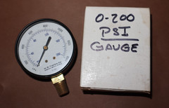 H.O. Trerice Co. # 52-2251 PRESSURE GAUGE 1-1400 kpa 0-200psi