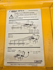 BIDDLE DET2/2 GROUND TESTER – PARTS- AS IS